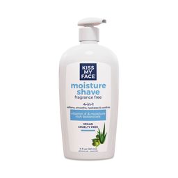 Moisture Shave Cream, Fragrance Free