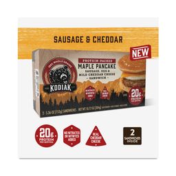 Breakfast Sandwich, Sausage & Cheddar Cheese