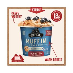 Muffin Power Cup, Blueberry