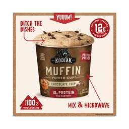Muffin Power Cup, Chocolate Chip