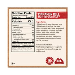 Muffin Power Cup, Cinnamon Roll