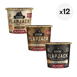 Power Cup On The Go Flapjack Mix, Variety Pack