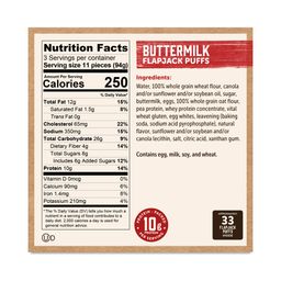 Protein-Packed Flapjack Puffs, Buttermilk