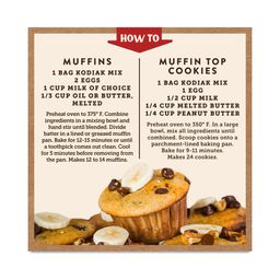 Protein-Packed Muffin Mix, Chocolate Chip