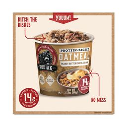 Protein-Packed Oatmeal Cup, Peanut Butter Chocolate Chip