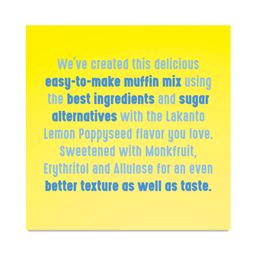 Muffin Mix, Lemon Poppy Seed