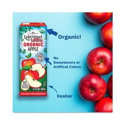 Littles Juice Boxes, Organic Apple