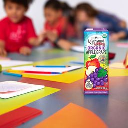 Littles Juice Boxes, Organic Apple Grape