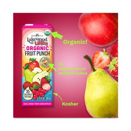 Littles Juice Boxes, Organic Fruit Punch