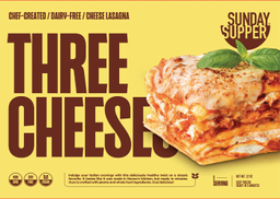 Three Cheeses Lasagna