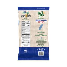 Organic Dippers Tortilla Chips, Blue Corn
