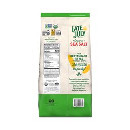 Organic Thin & Crispy Tortilla Chips, Sea Salt, Value Size