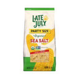 Organic Thin & Crispy Tortilla Chips, Sea Salt, Value Size