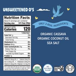 Grain-Free Cereal, Unsweetened O's