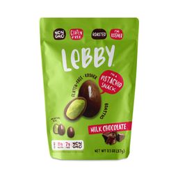 Pistachio Snacks, Milk Chocolate