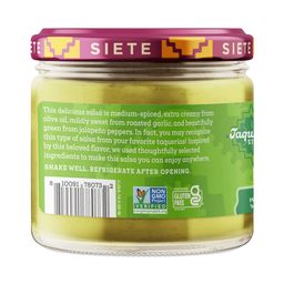 Taqueria Salsa Cremosa, Jalapenos & Roasted Garlic