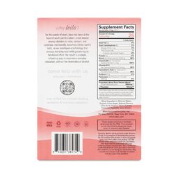 Low Sugar Kava Tonic, Raspberry Hibiscus