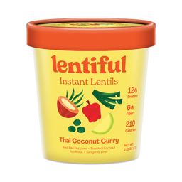 Instant Lentils, Thai Coconut Curry