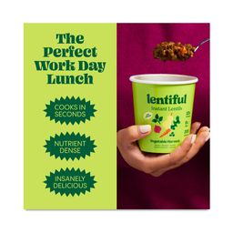 Instant Lentils, Vegetable Harvest