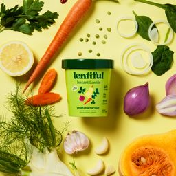 Instant Lentils, Vegetable Harvest