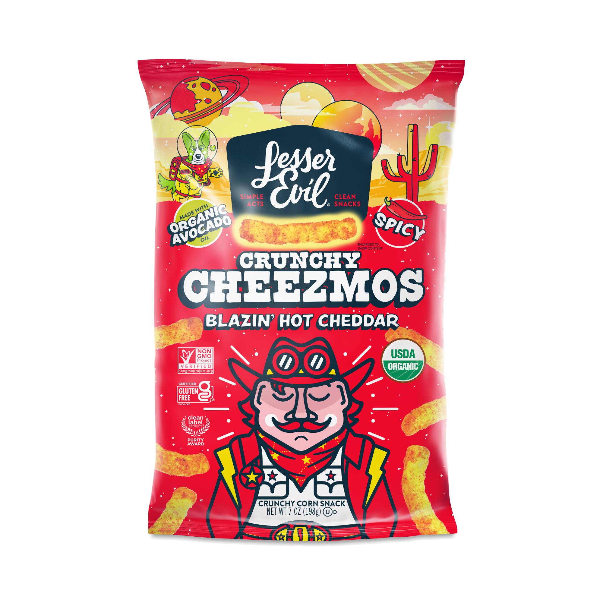 Cheezmos, Blazin' Hot Cheddar