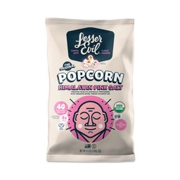 LesserEvil Organic Himalayan Pink Salt Popcorn 4.6 oz