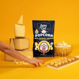 Organic Popcorn, Real Organic Cheddar