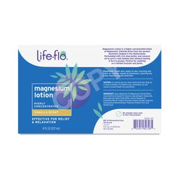 Magnesium Lotion, Vanilla