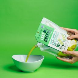 Zucchini, Cilantro & Cauliflower Soup