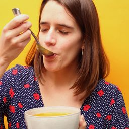 Carrot, Sweet Potato & Turmeric Soup