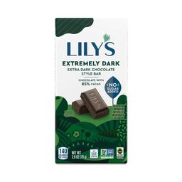 Extremely Dark Chocolate Style Bar, 85% Cacao