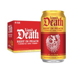 Iced Black Tea, Rest In Peach
