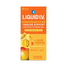 Hydration Multiplier +Immune Support Electrolyte Drink Mix, Mango Passion Fruit