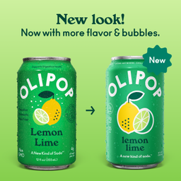 Prebiotic Soda, Lemon Lime