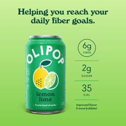 Prebiotic Soda, Lemon Lime