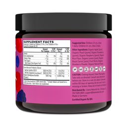 Kids Prebiotic & Probiotic Real Fruit Gummies, Mixed Berry