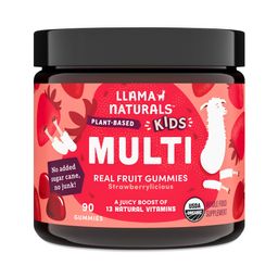 Kids Real Fruit Multivitamin Gummies, Strawberry
