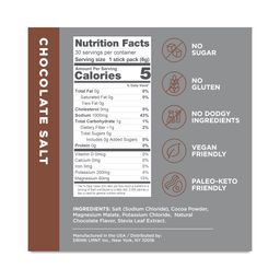 Electrolyte Drink Mix, Chocolate Salt