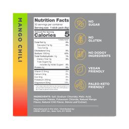 Electrolyte Drink Mix, Mango Chili Salt