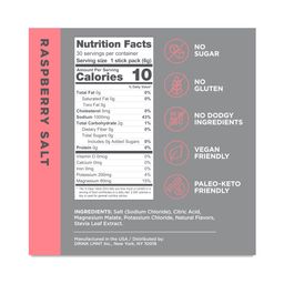 Electrolyte Drink Mix, Raspberry Salt