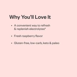 Electrolyte Drink Mix, Raspberry Salt