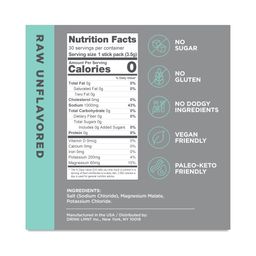 Electrolyte Drink Mix, Raw Unflavored