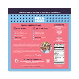 Gourmet Cookie Dough, Oatmeal Raisin