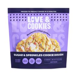 Gourmet Cookie Dough, Sugar and Sprinkles