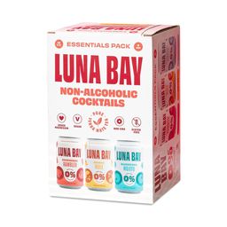 Zero Percent Non-Alcoholic Mocktails Variety Pack, Essentials