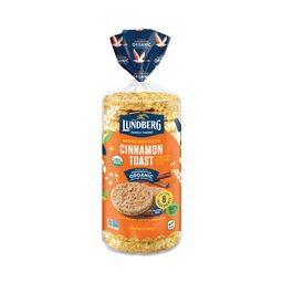 Organic Rice Cakes, Cinnamon Toast