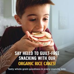 Organic Rice Cakes, Salted Caramel