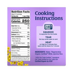 Regenerative Organic 2-Minute White Jasmine Rice, Family Size
