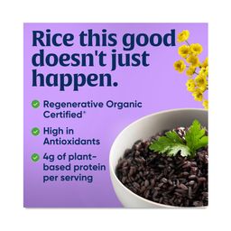 Regenerative Organic Certified® Black Pearl Rice