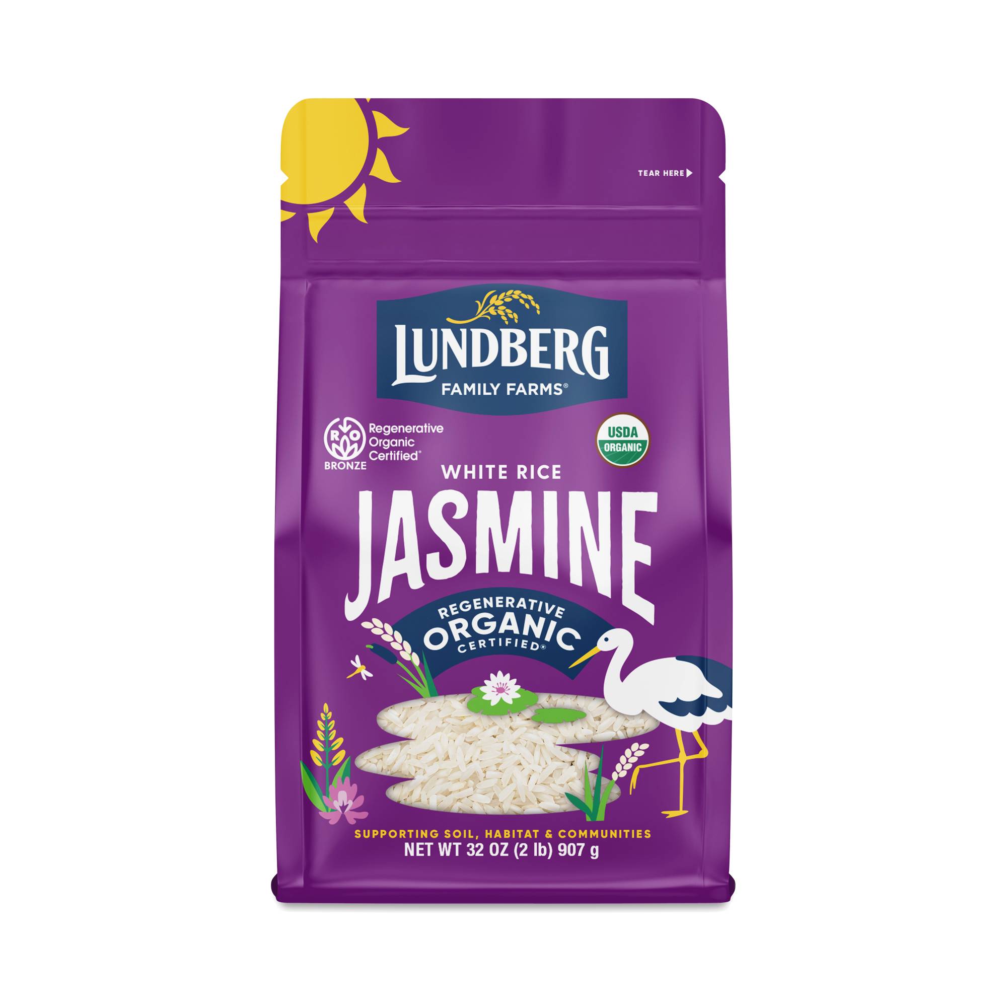 Regenerative Organic Certified® California White Jasmine Rice